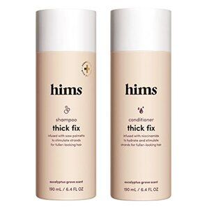 hims Thick Fix Shampoo & Conditioner Set – Vegan, Sulfate-Free,  2 Pack